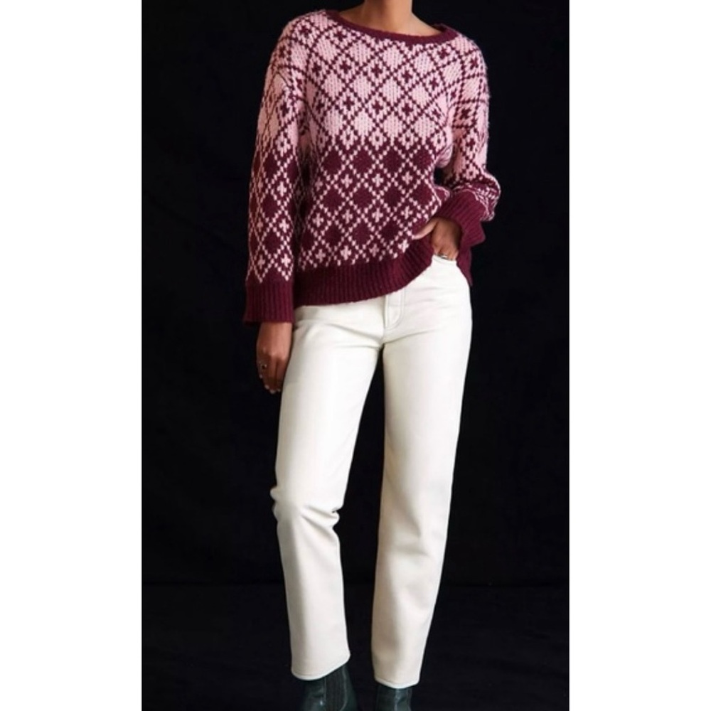 ANTHROPOLOGIE Geometric Sweater
